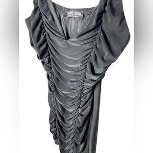 Black Fashion Nova Mini Dress Size Small